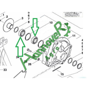 Підшипник Optima Kverneland AC671288 (АС671288)